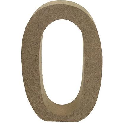 MDF Number Blank - 0