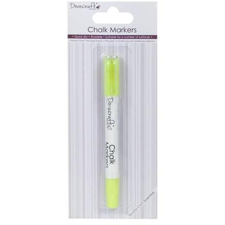 Dovecraft Chalk Markers - Neons Yellow
