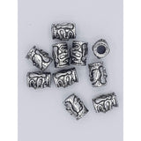 CC Tiki Faces Beads