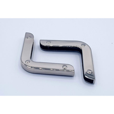 Craft Circus Hardware - Large Chrome corner