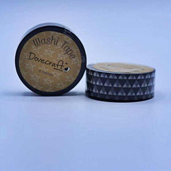 Dovecraft Washi Tape - Monochrome Triangles