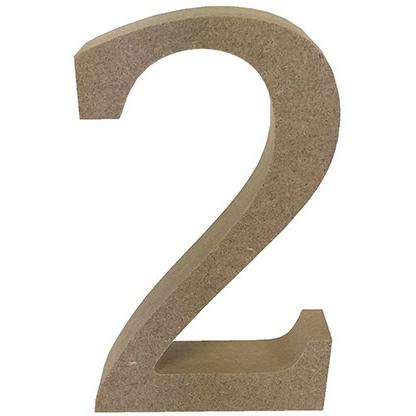 MDF Number Blank - 2
