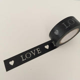 Dovecraft Washi Tape - Chalk Board Love