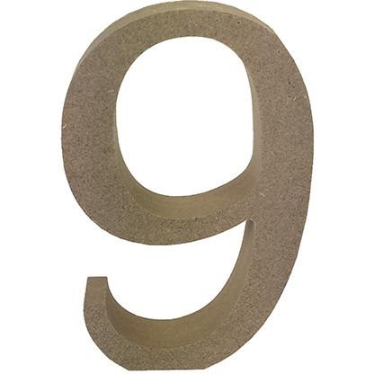 MDF Number Blank - 9