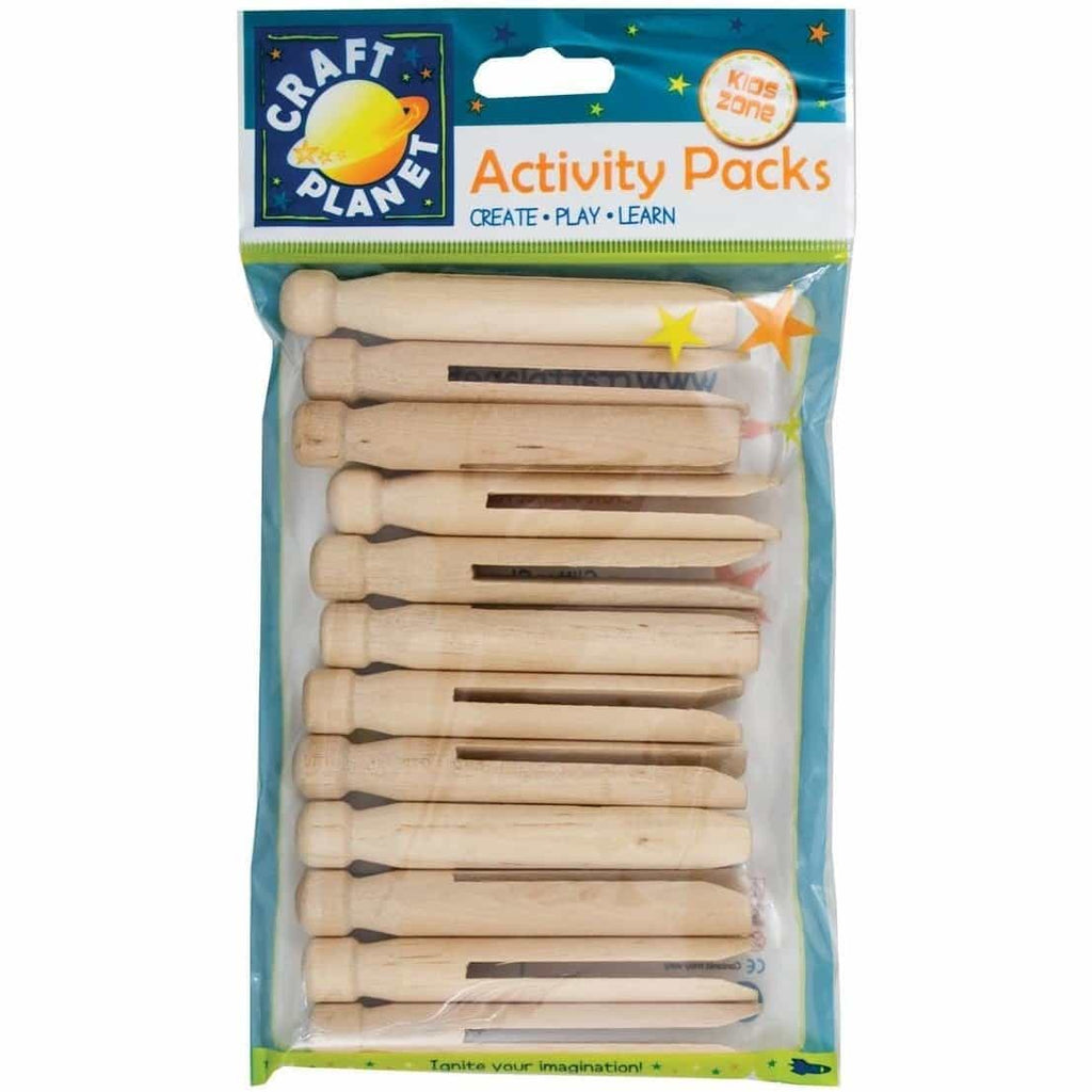Craft Planet Dolly Pegs (12pcs)
