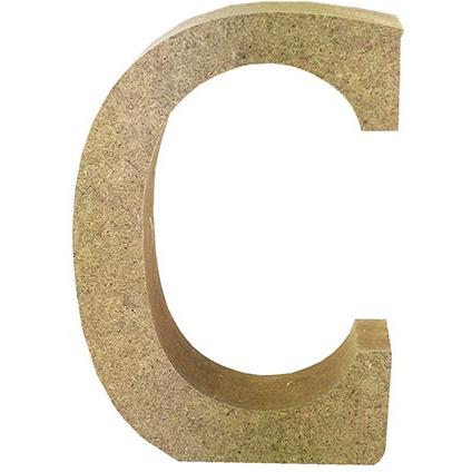 MDF Letter Blank - C