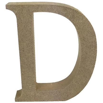 MDF Letter Blank - D