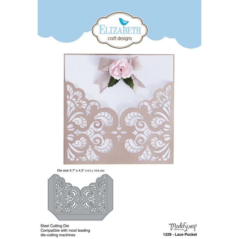 Elizabeth Craft Designs- Lace Pocket Die