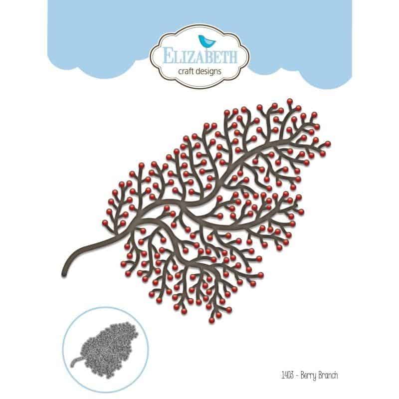 Elizabeth Craft Designs Die - Berry Branch