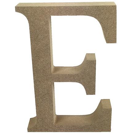 MDF Letter Blank - E