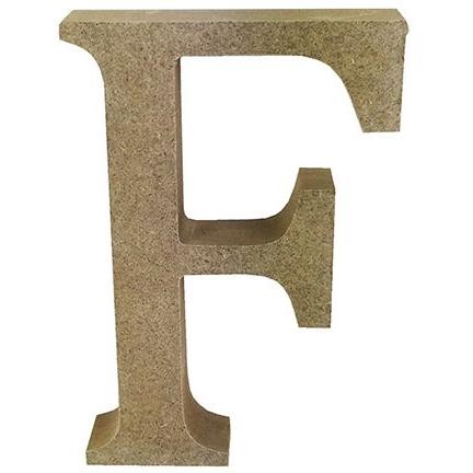 MDF Letter Blank - F