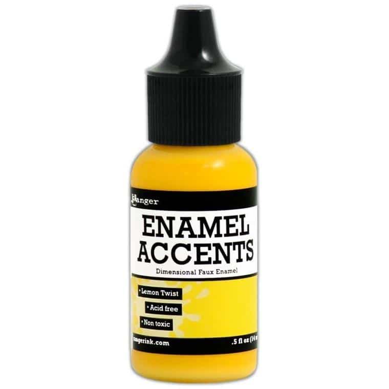 Ranger Enamel Accents - Lemon Twist