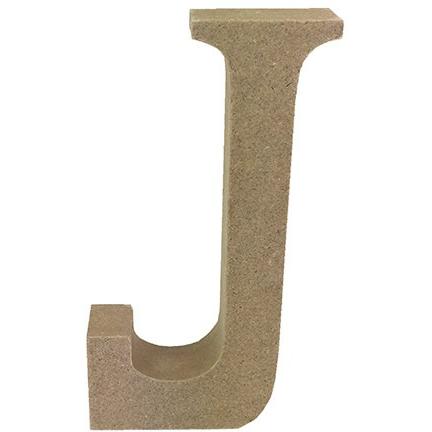 MDF Letter Blank - J