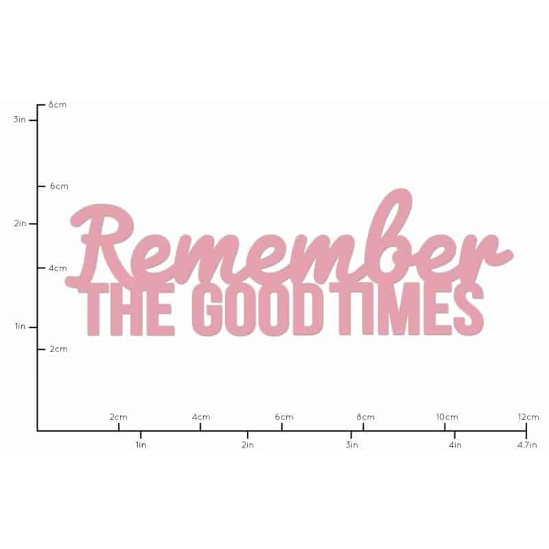 Kaiser Craft Decorative Die Words - Remember