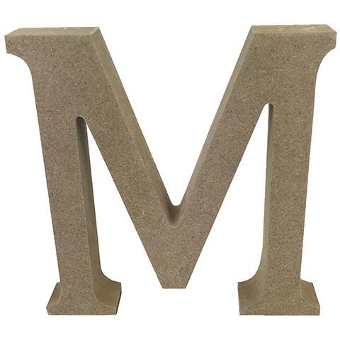 MDF Letter Blank - M