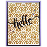 Stampendous Cling Big Brush Hello