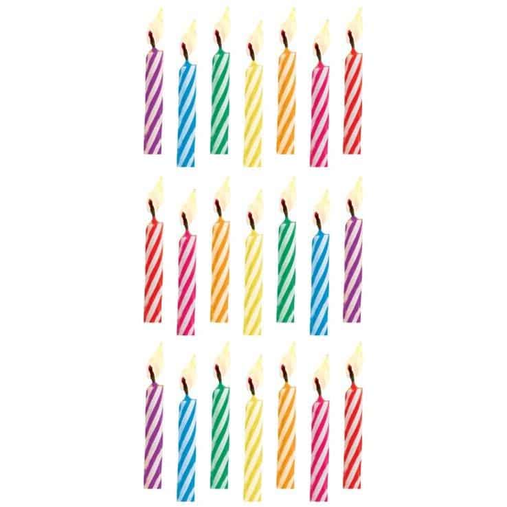 Paper House Productions 3D Puffy Sticker - Candles