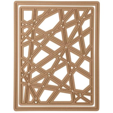 Spellbinders Etched Dies Card Creator - Glass Effects Decorative Card Front