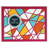 Spellbinders Etched Dies Card Creator - Glass Effects Decorative Card Front