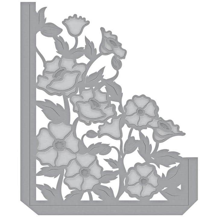 Spellbinders Die Card Creator - Poppies Pocket Card (A2)