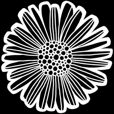 TCW 6x6 Stencil - Felicia Daisy