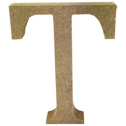 MDF Letter Blank - T