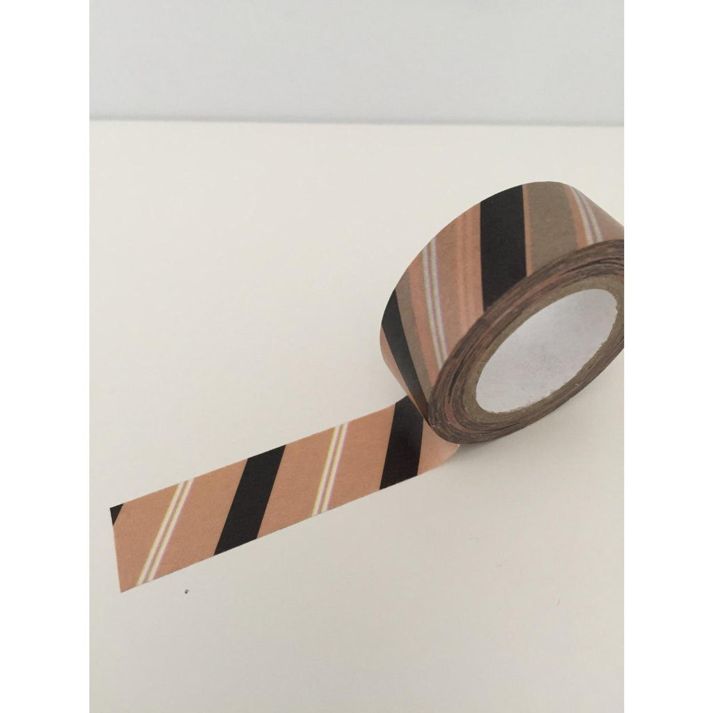 Dovecraft Washi Tape - Kraft Stripes