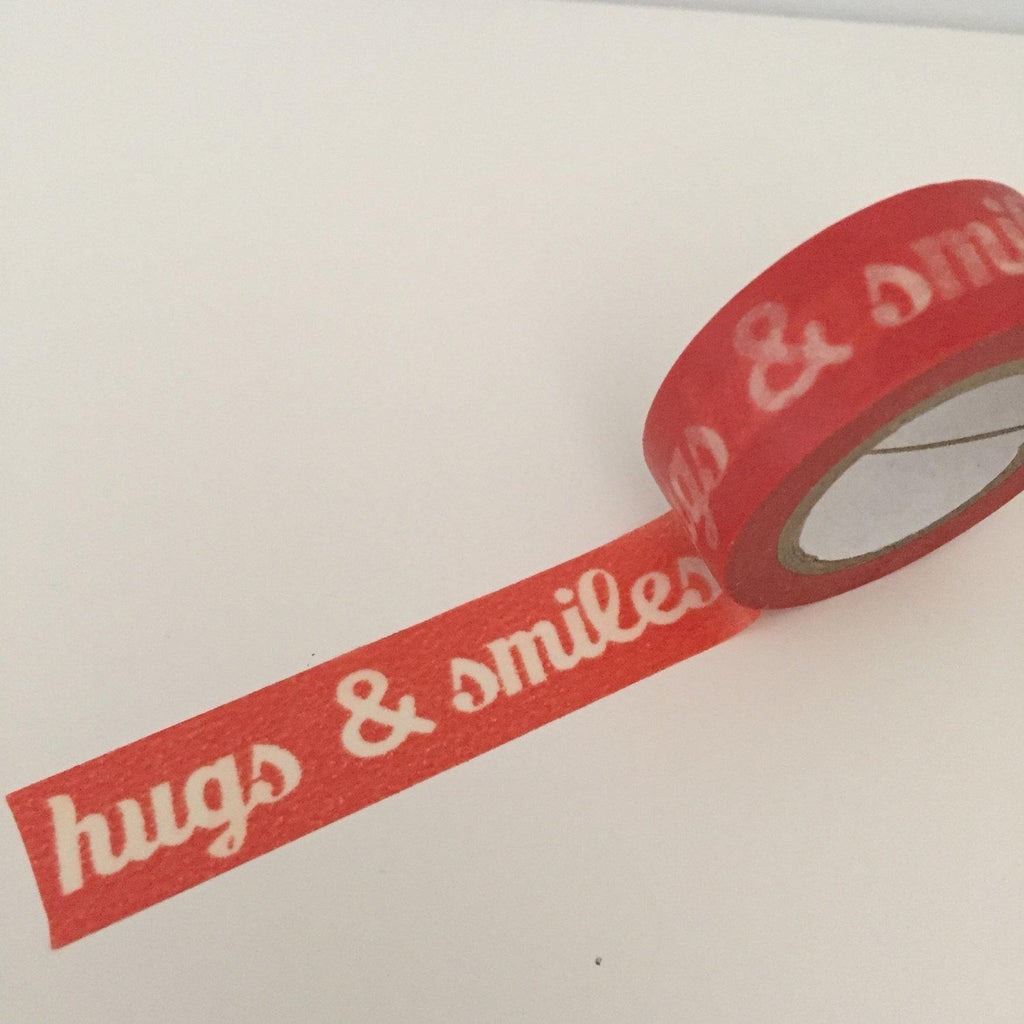 Dovecraft Washi Tape - Hugs & Smiles