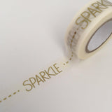 Dovecraft Washi Tape - Foil, Gold Sparkle