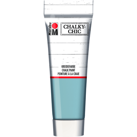 Marabu Chalky Paint - Grey Blue, 100ml