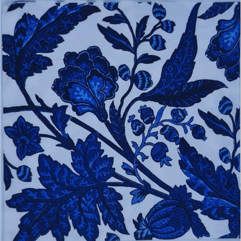Decoupage Napkin - Blue Spray