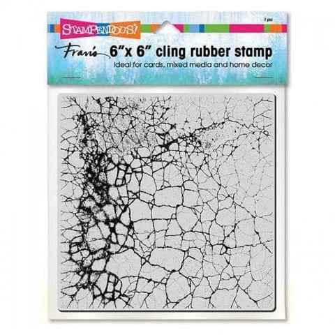 Stampendous Cling Crackle Rubber Stamp