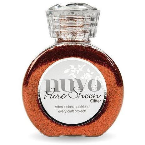 Nuvo Pure Sheen Glitter - Scarlet Red