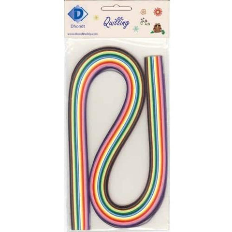 Dhondt Hobby Quilling Strips pack - Multicolor