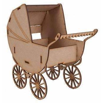 Creative Expression MDF In The Nursery - Pram