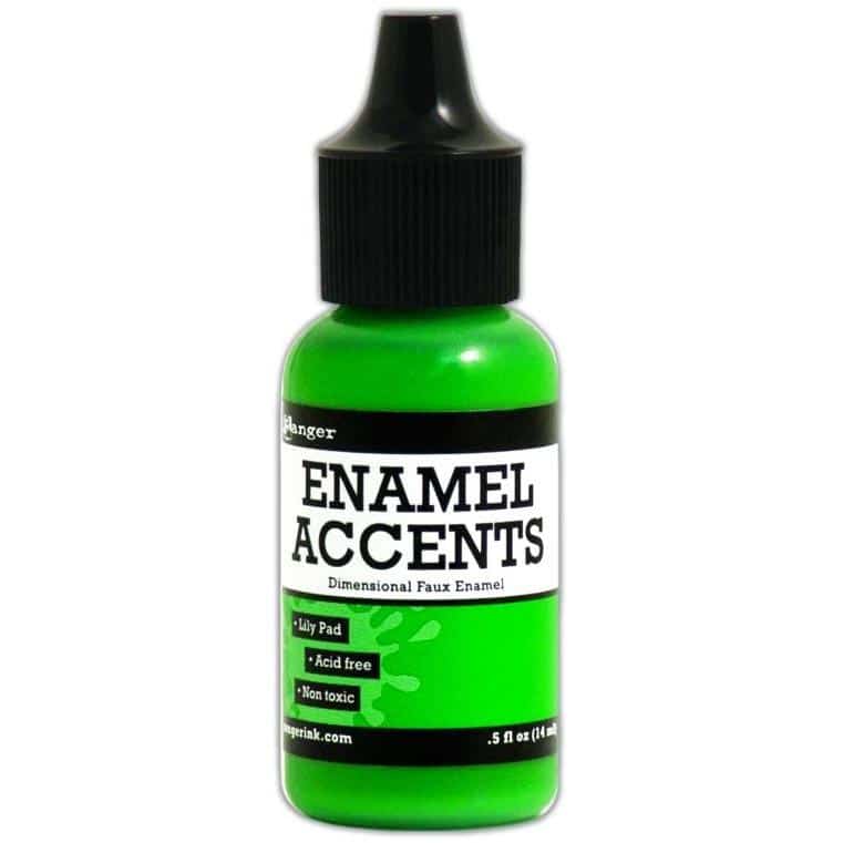 Ranger Enamel Accents - Lily Pad