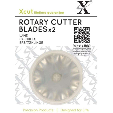 XCut 45mm Rotary Cutter Replacement Blades (2pcs)