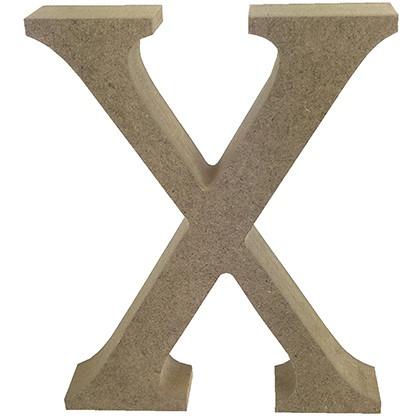MDF Letter Blank - X