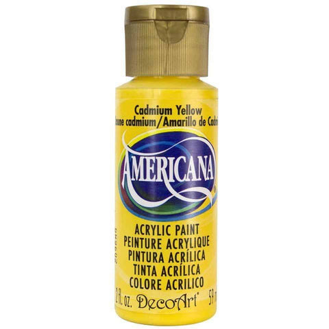 DecoArt Americana Acrylic Paint 2oz - Cadmium Yellow