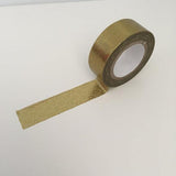 Dovecraft Washi Tape - Foil, Gold Hexagon