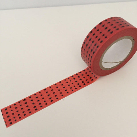 Dovecraft Washi Tape - Watermelon seeds