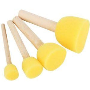 Pouncer sponge brush set
