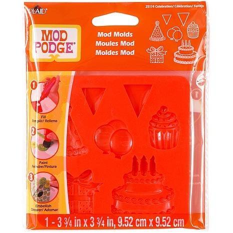 Mod Podge Mold - Celebration